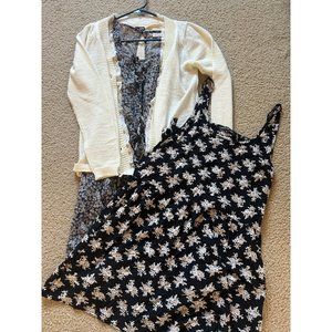 Women Dress and cardigan sets  Size M